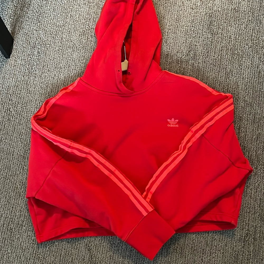 Adidas cropped hoodie